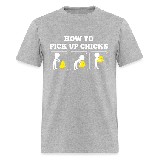 How to Pick Up Chicks - heather gray