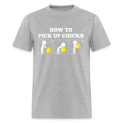 How to Pick Up Chicks - heather gray