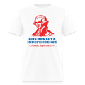 Bitches Love Independence - white
