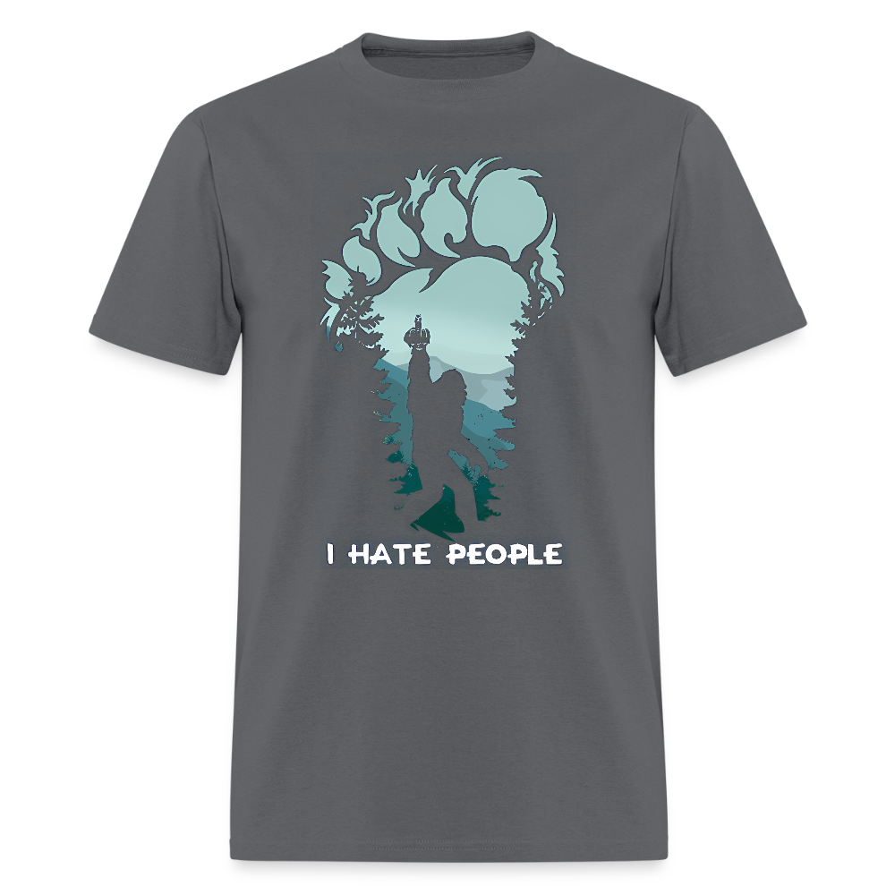 I Hate People - charcoal