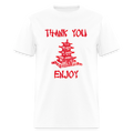 Thank You Enjoy - white