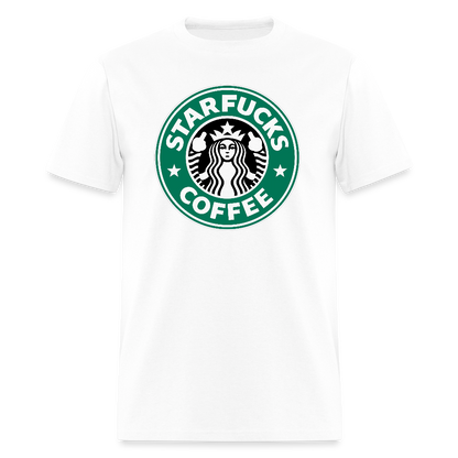 Starfucks Coffee - white