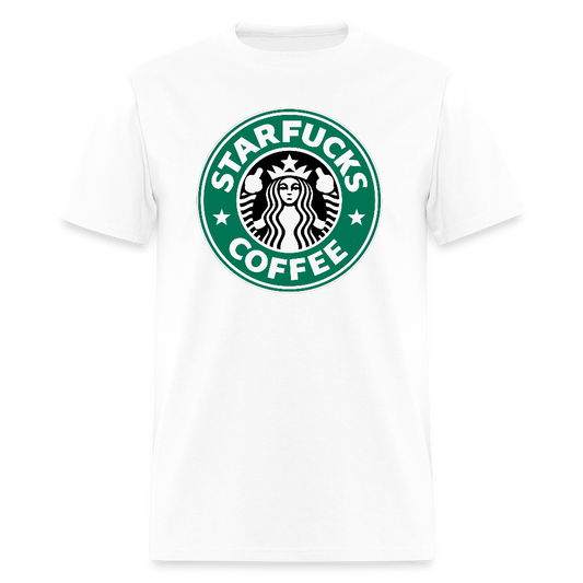Starfucks Coffee - white