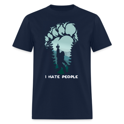 I Hate People - navy