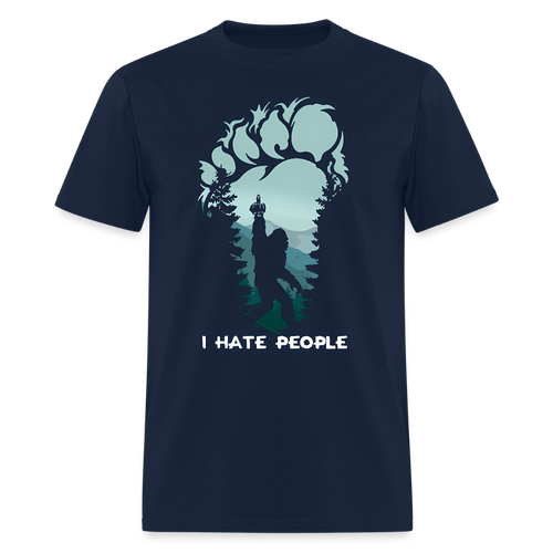 I Hate People - navy